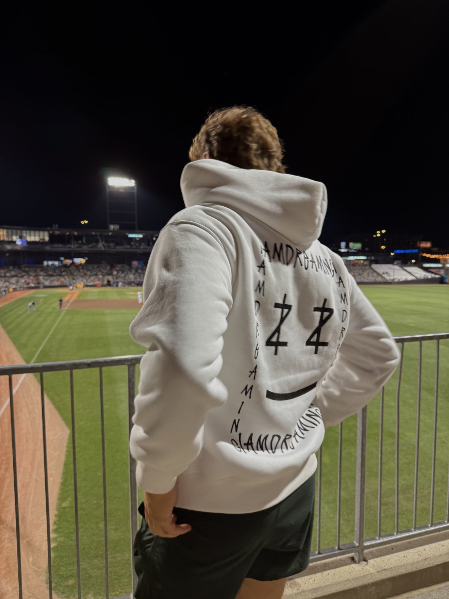 IAMDreaming Unisex Hoodie White